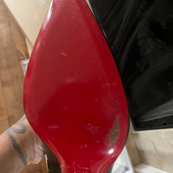 SOLD!!!! Authentic Christian Louboutin Knee boots with receipt - Picture 8 of 11